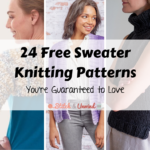 24 Free Sweater Knitting Patterns