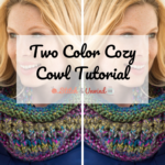 Two Color Cozy Cowl Tutorial