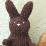 Calorie Free Chocolate Bunny free knitting pattern