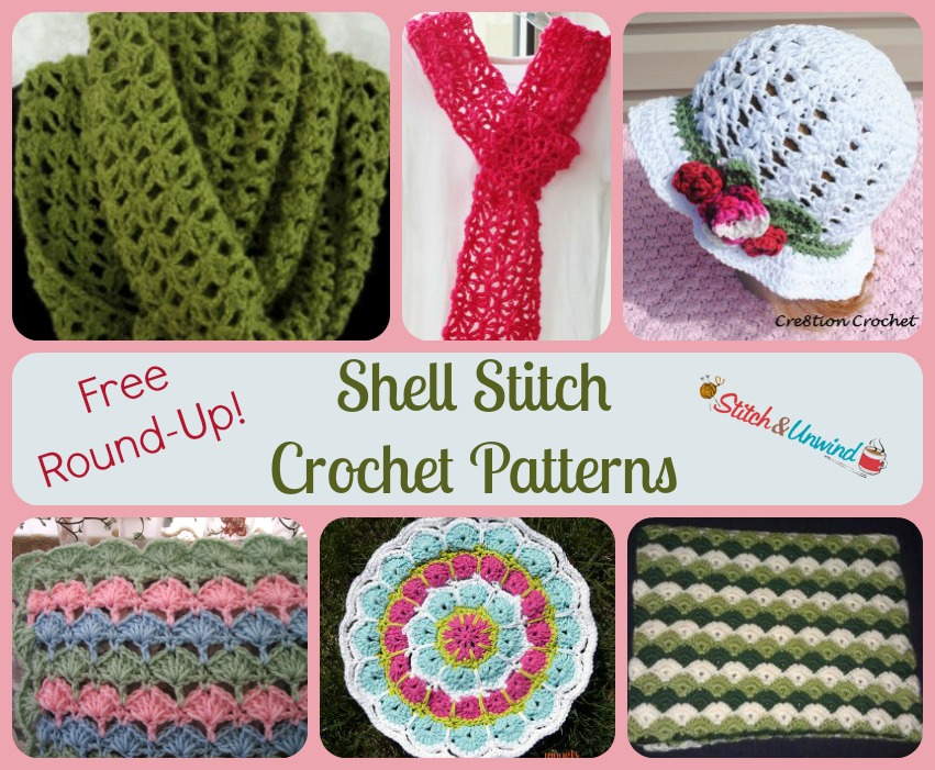 Shelling Out The Shell Stitch Crochet Patterns Stitch And Unwind Awesome Thread Crochet Patterns Shelling Out The Shell Stitch Crochet Patterns Stitch And Unwind Awesome Thread Crochet Patterns