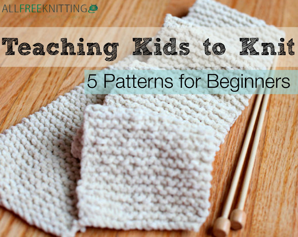 easy knitting for kids