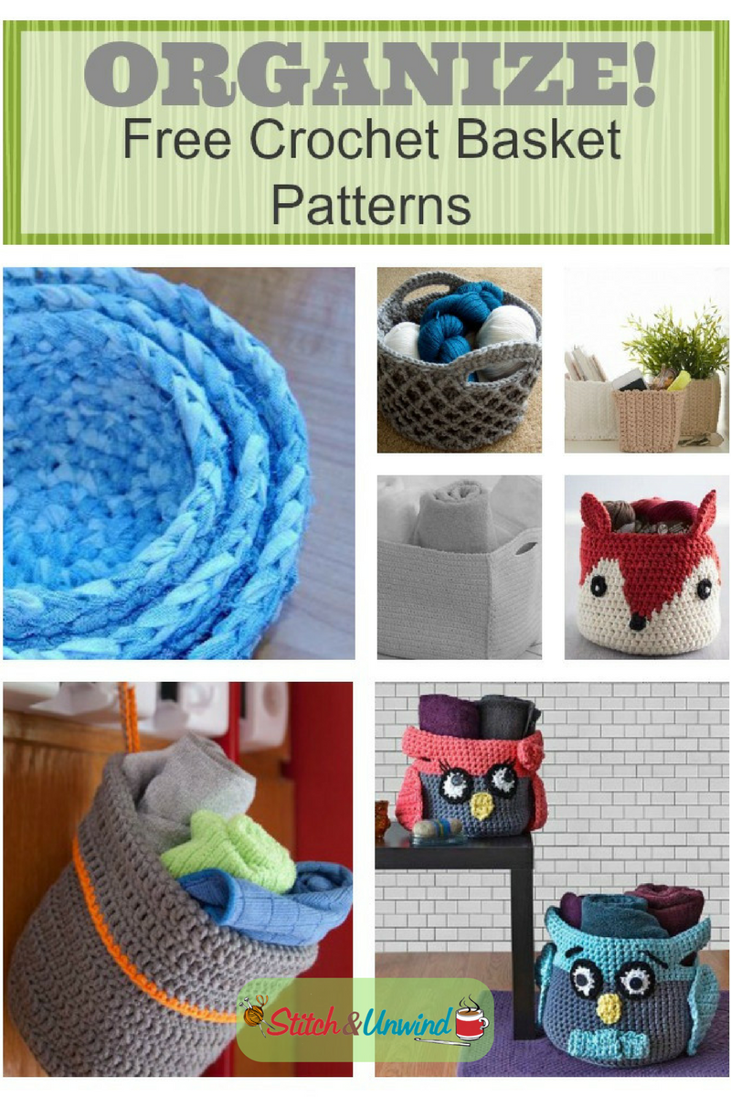 Free Crochet Basket Patterns