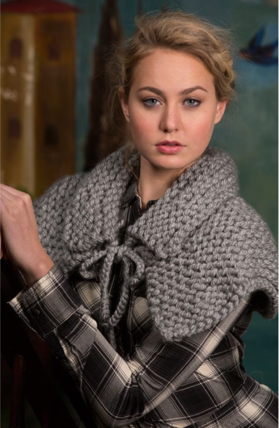 Free Pattern: Claire's Capelet from Red Heart - Stitch and ...