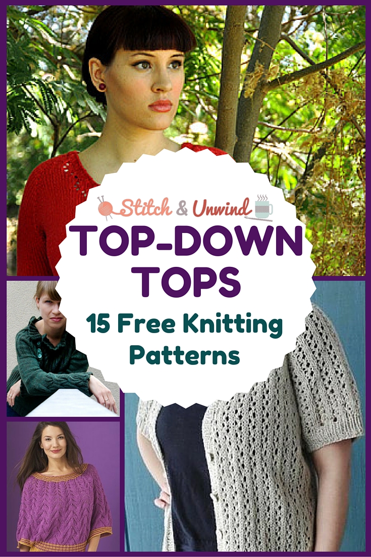 easy top down sweater pattern