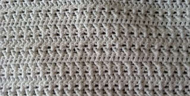 Criss-Cross Crochet Baby Blanket